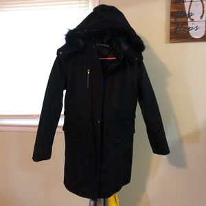 100% Wool Thigh Length Coat